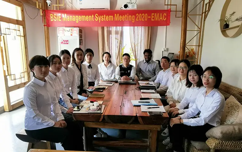 EMAC BSIE Management Training 800x504 This is a picture of the EMAC team.